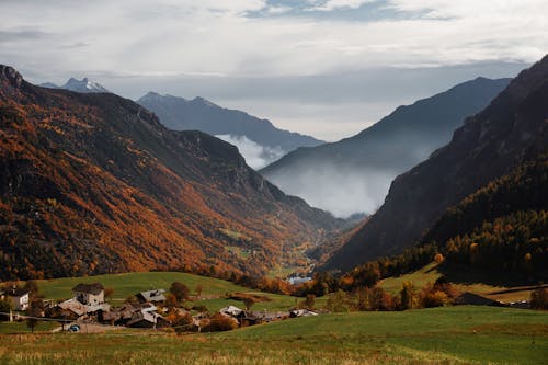 Scenic View of Mountains