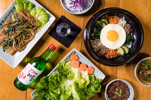 Ảnh lưu trữ miễn phí về bắn trên cao, bibimbap, các loại