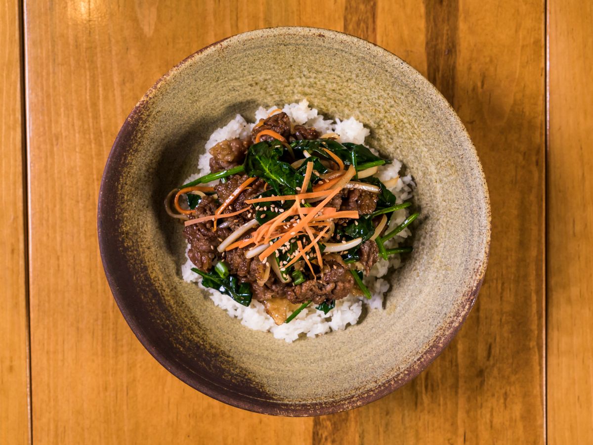 Bulgogi beef bowl