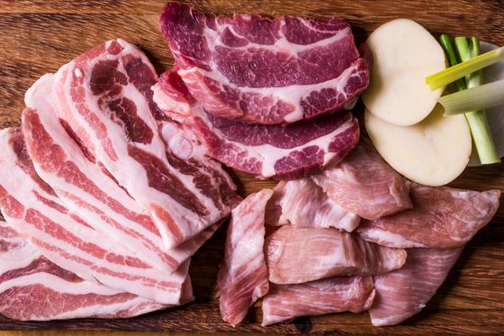 Meat and poultry products for food phosphate processing