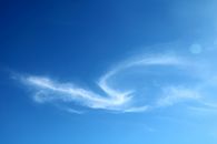 White Clouds and Blue Sky