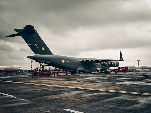 Military Aircraft on Tarmac