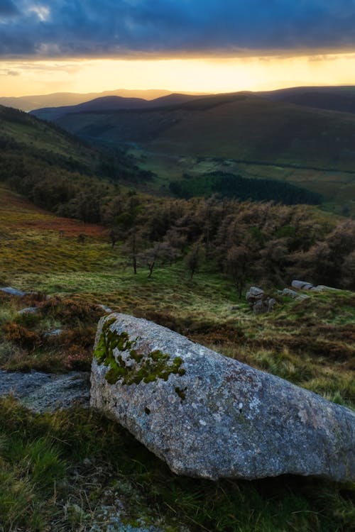 Δωρεάν στοκ φωτογραφιών με βόρεια ιρλανδία, βουνά, δύση του ηλίου