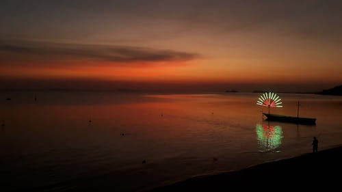 Free stock photo of beach sunset, holiday, koh phangan