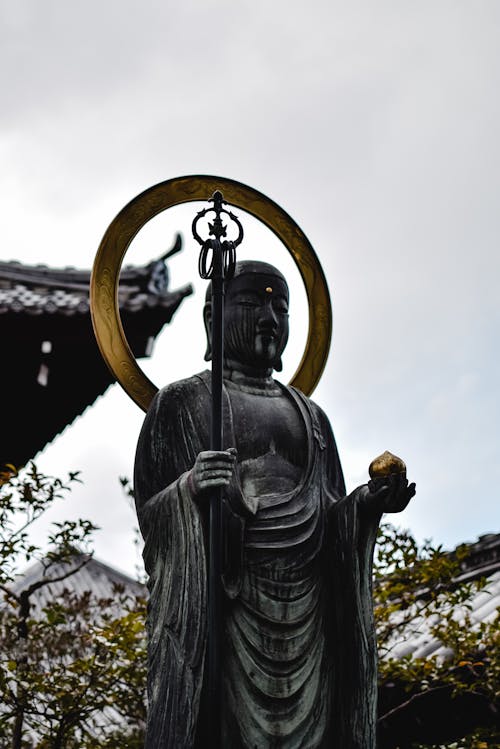 Imagine de stoc gratuită din Buddha, budism, fotografiere verticală