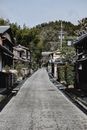 A Street in a Town in Japan