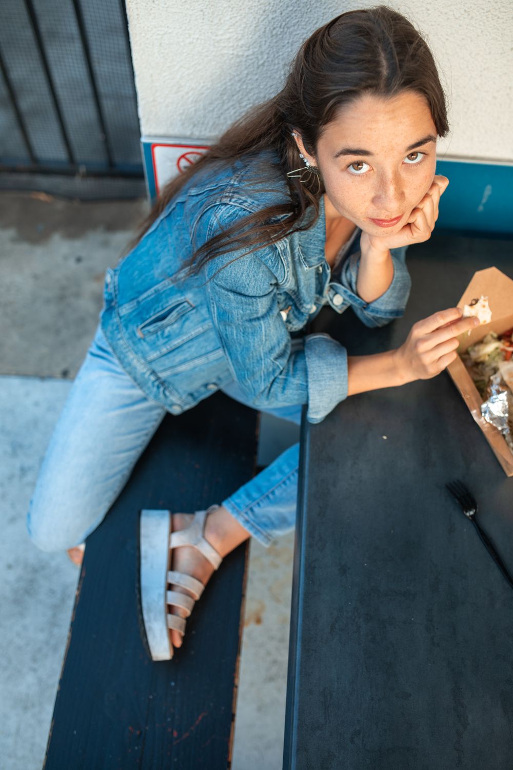 Denim, head to toe