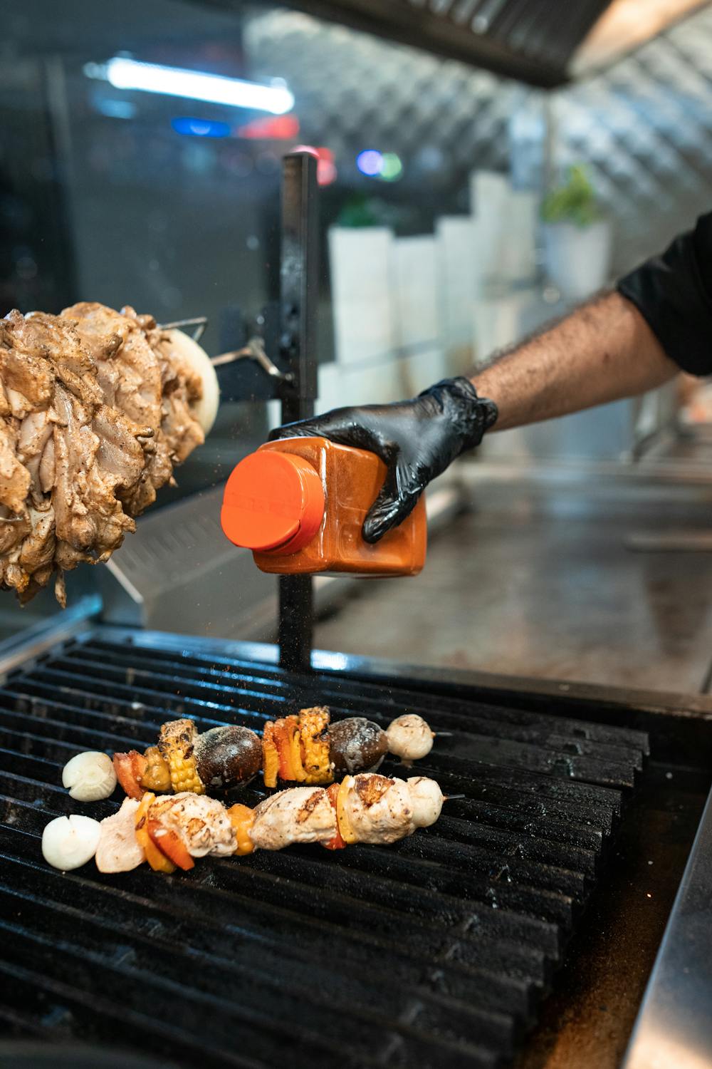 Peanut Sauce Chicken Skewers