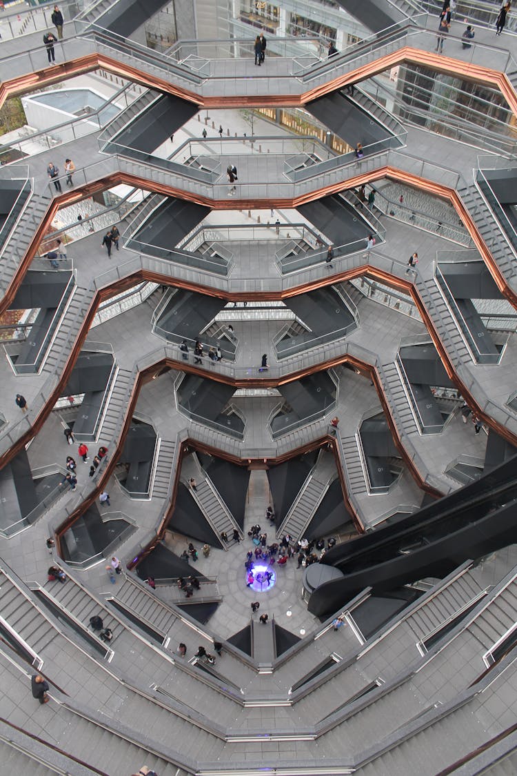 Inside Of The Vessel Structure In New York