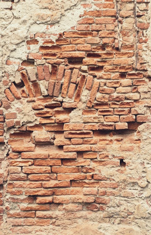 Brown and White Concrete Wall