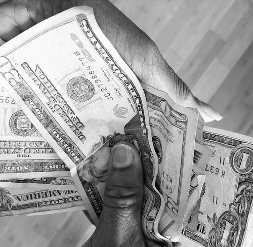 Free stock photo of moneychanginghandsmoneyexchange Stock Photo