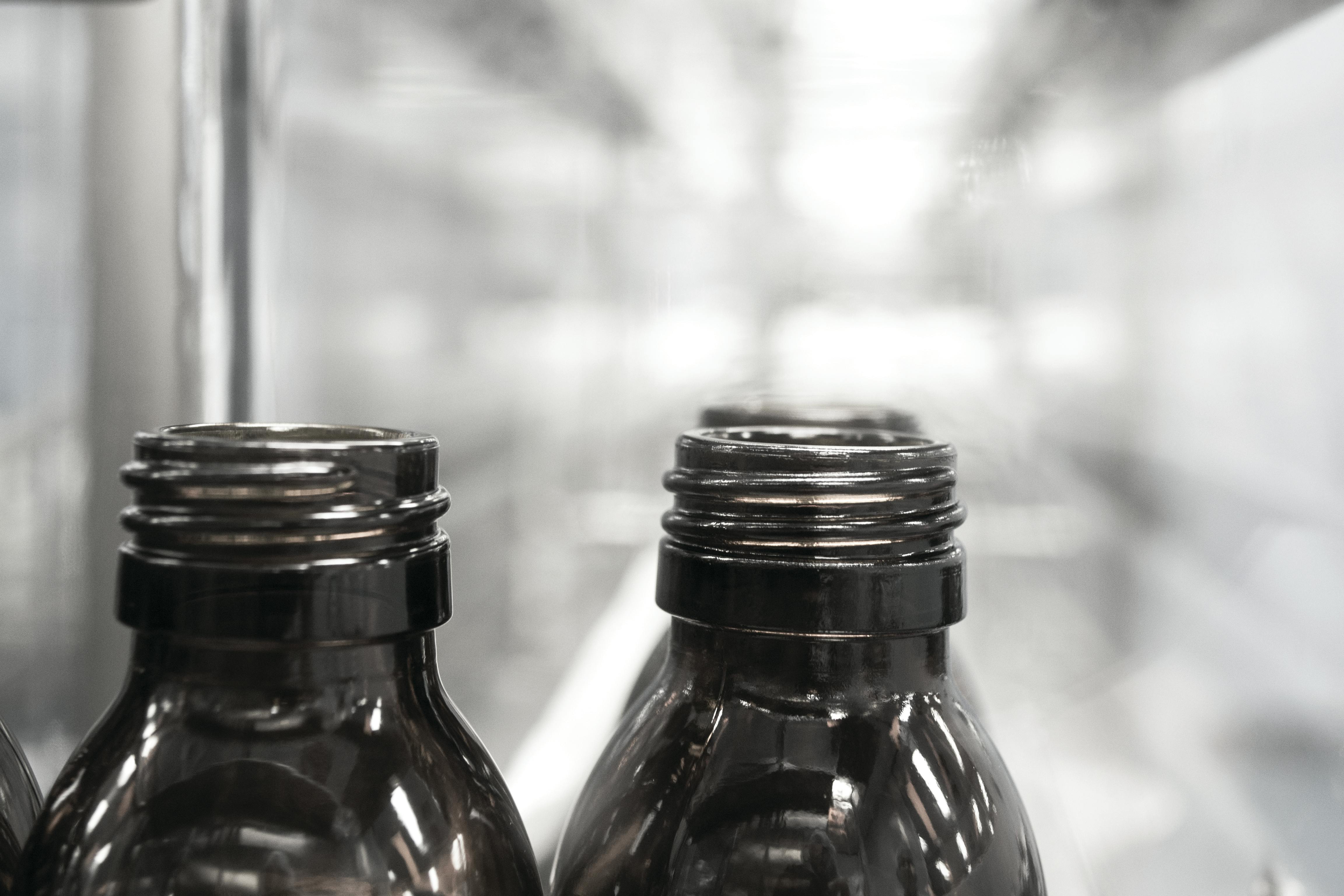 Free stock photo of bottles, factory