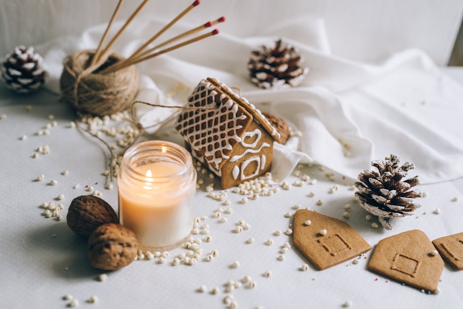 Gingerbread Candle - holiday scents