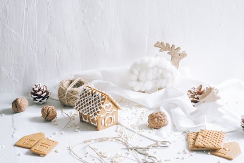 Frosting on a Gingerbread House