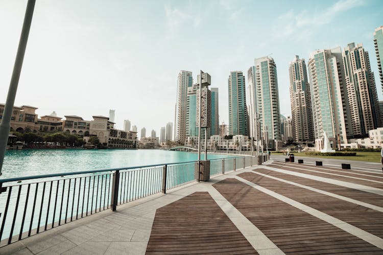 Empty Burj Park