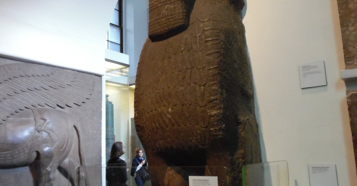 Free stock photo of Assyrian King, British museum, statue