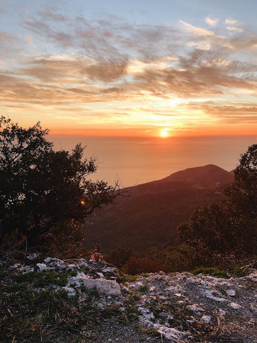 Free stock photo of adriatic sea, amber, beautiful sky