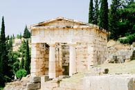 Treasury of Athenians in Greece