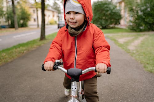 Foto d'estoc gratuïta de adorable, bici, bufó