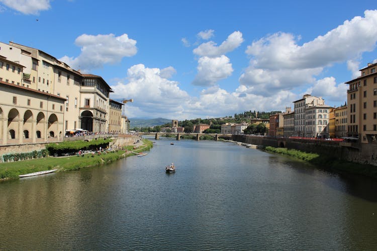 The Arno River In Italy