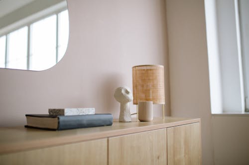 Бесплатное стоковое фото с абажур, в помещении, деревянный