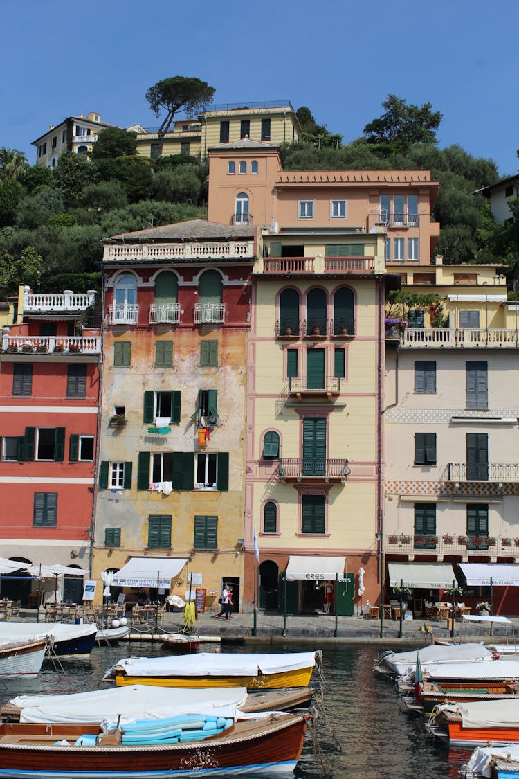 Fishing Village With Colorful Houses