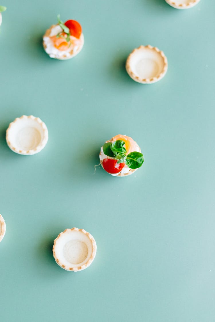 Mini Tarts And Empty Tart Shells