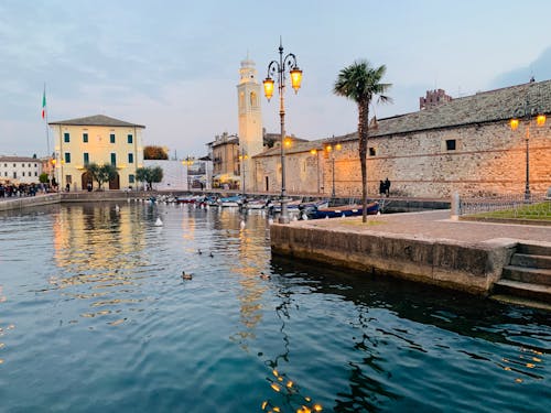 Бесплатное стоковое фото с lazise, город, города