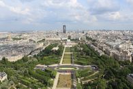 The View of the Champ De Mars from the Eiffel Tower