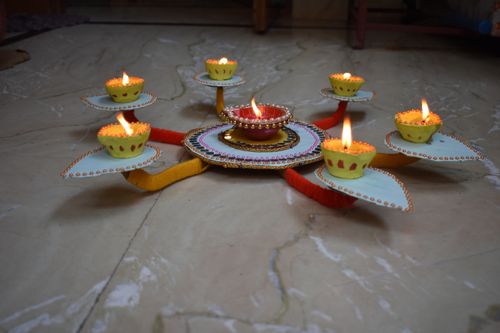Free stock photo of colours festival, decorations, dipawali Stock Photo