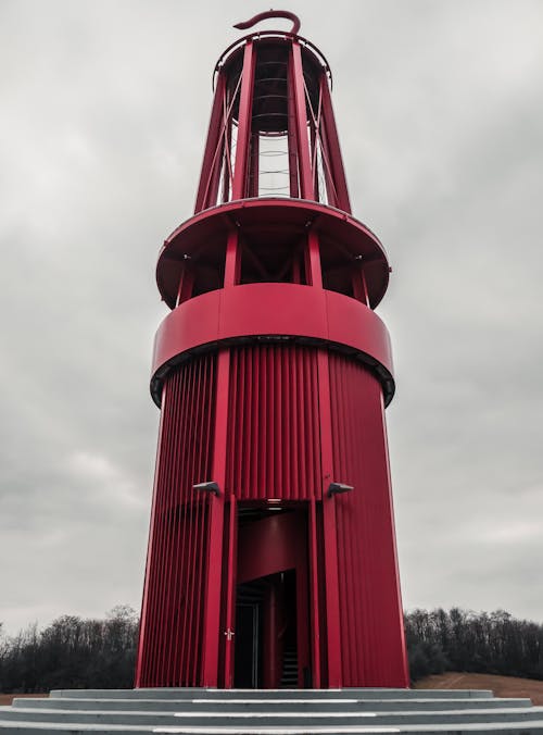 Základová fotografie zdarma na téma architektura, červená, halde rheinpreussen