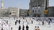 Crowd of People at Masjid al-Haram
