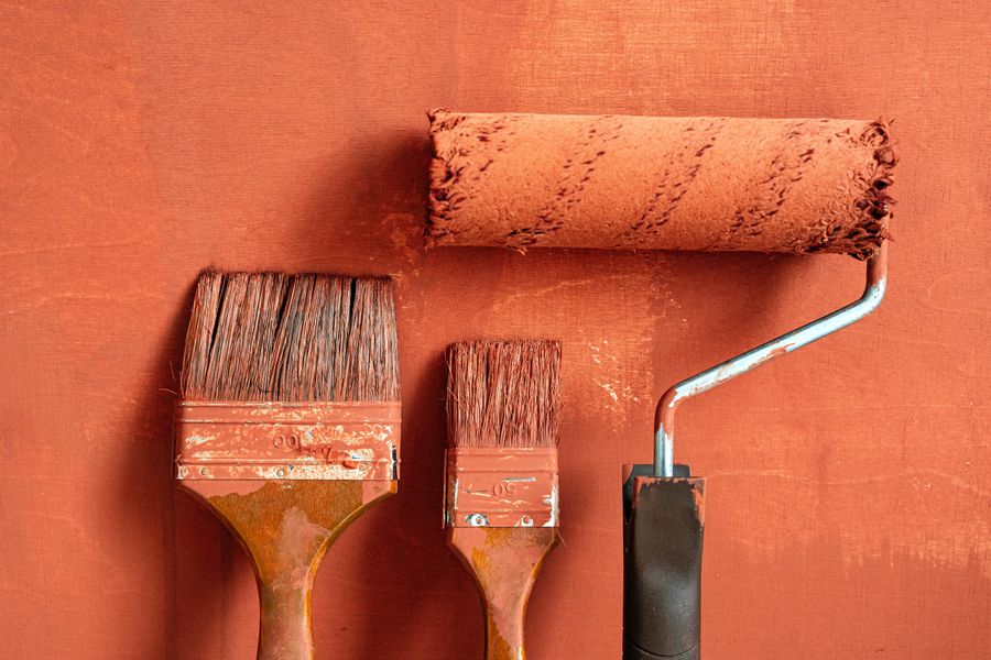 Paintbrushes and finishing materials