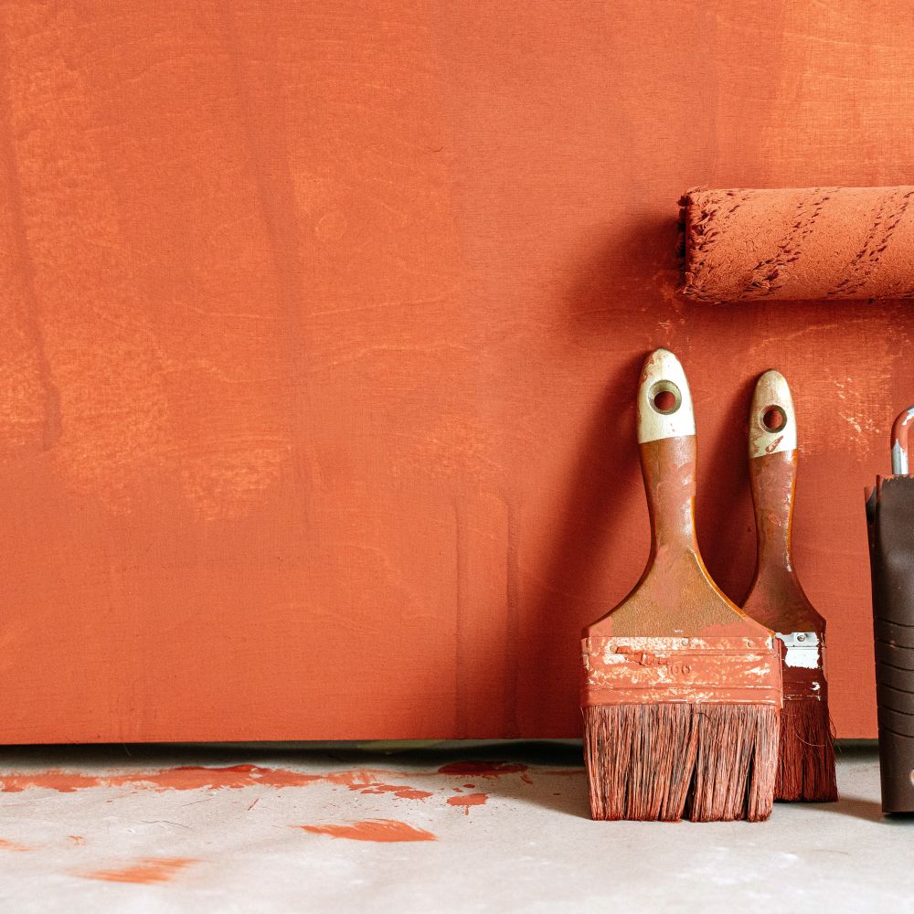 Painters and Decorators in West Hackney — clean edges cut in around trim and sockets