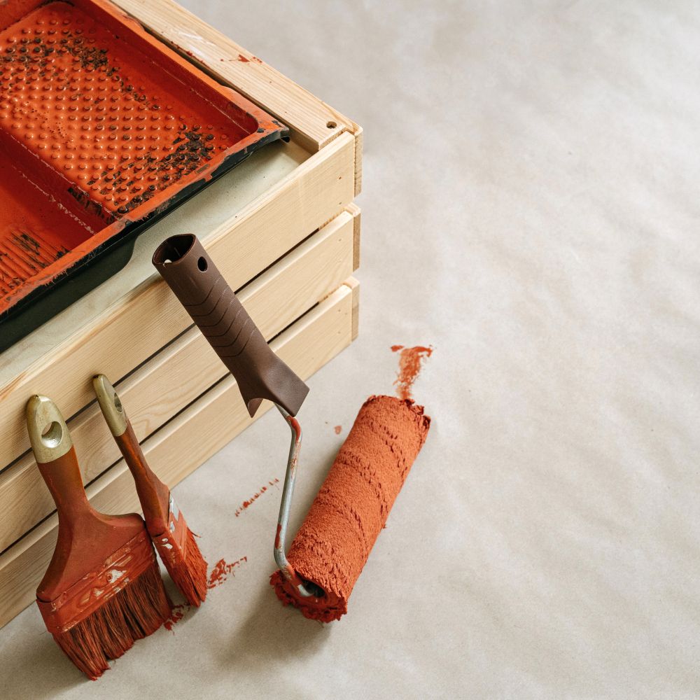 Painters and Decorators in Hanwell — clean edges cut in around trim and sockets
