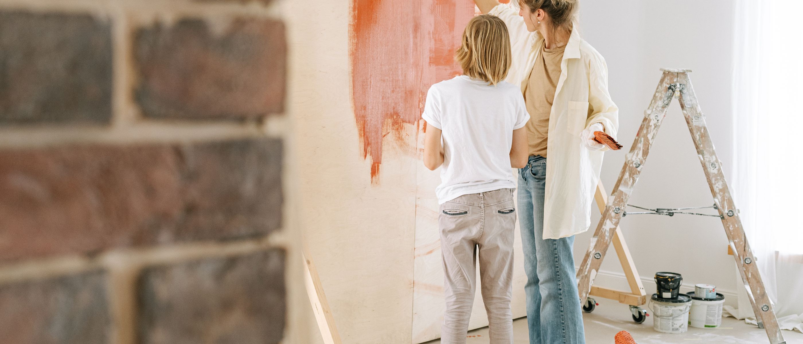 Painters and Decorators in Lessness Heath — walls rolled to an even, flat finish