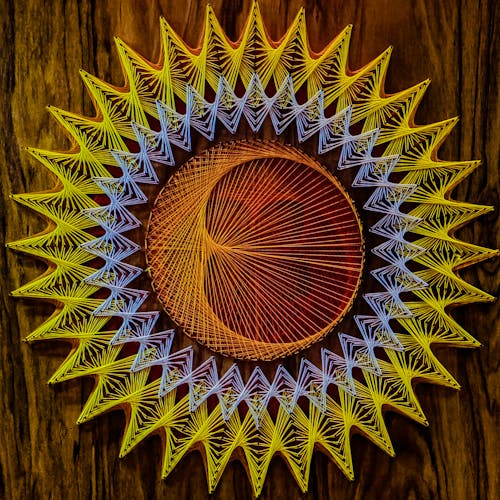Free Mandala String Art Stock Photo
