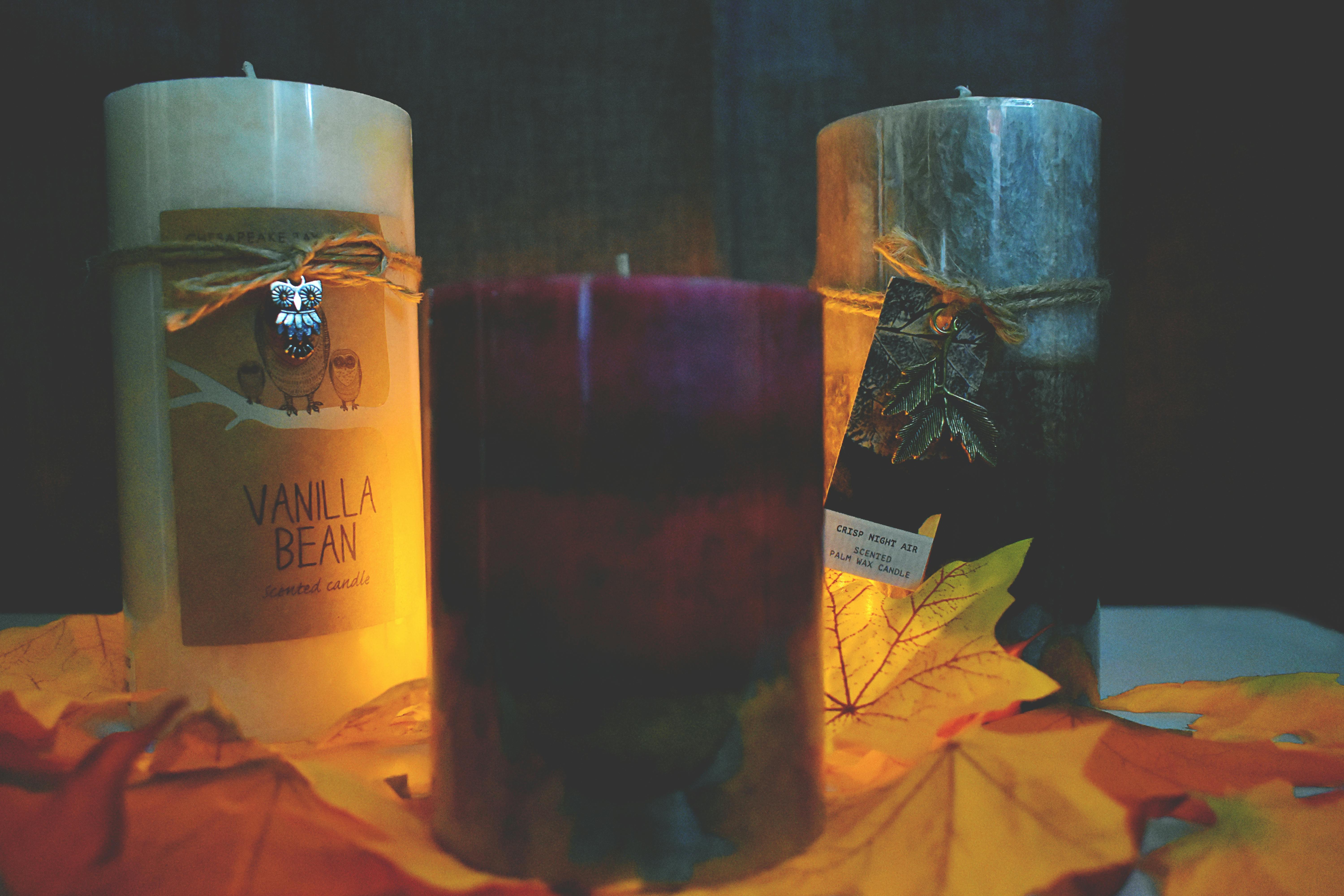 Free stock photo of candles, seasonal