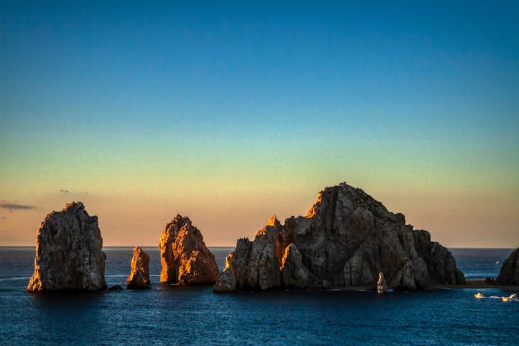 Rock Formations Of The Arch Of Cabo San Lucas