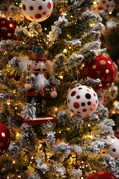 Fotos de stock gratuitas de ambiente navideño, árbol de Navidad, de cerca
