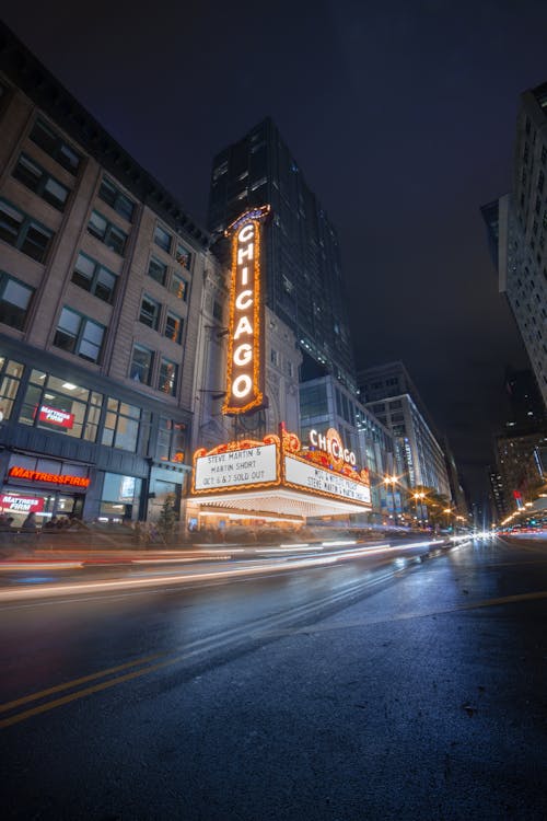 Long Exposure Photography of City Buildings during Night Time