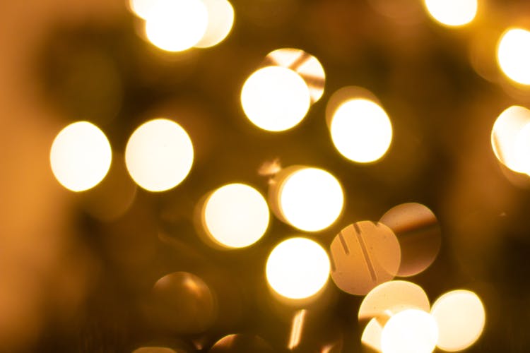 Bokeh Of Yellow Lights