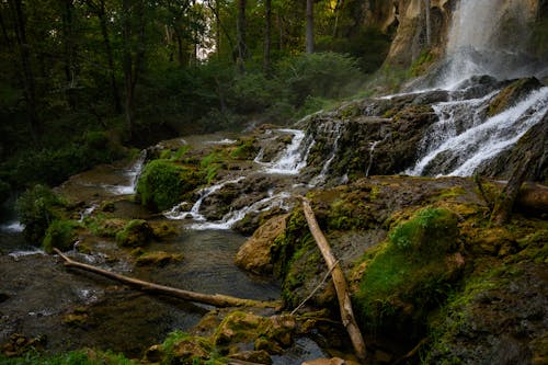 Foto stok gratis air mengalir, air terjun, alam