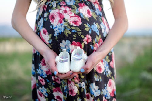 Free stock photo of baby, baby shoes, girl