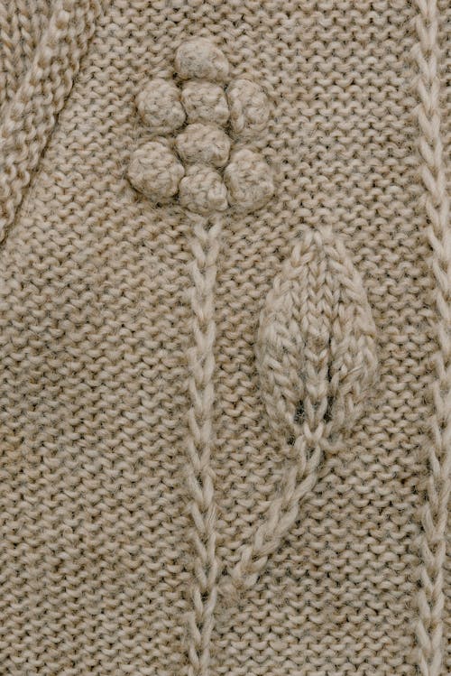 Close-up Photo of Knitted Textile