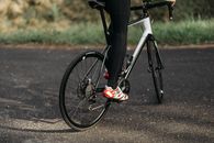 Biker riding a Road Bike