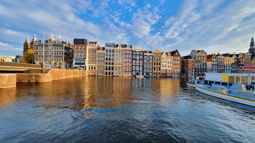 Δωρεάν στοκ φωτογραφιών με αγκυροβολημένα σκάφη, Άμστερνταμ, βάρκες