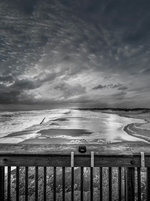 Free stock photo of beach storm nor easter Stock Photo