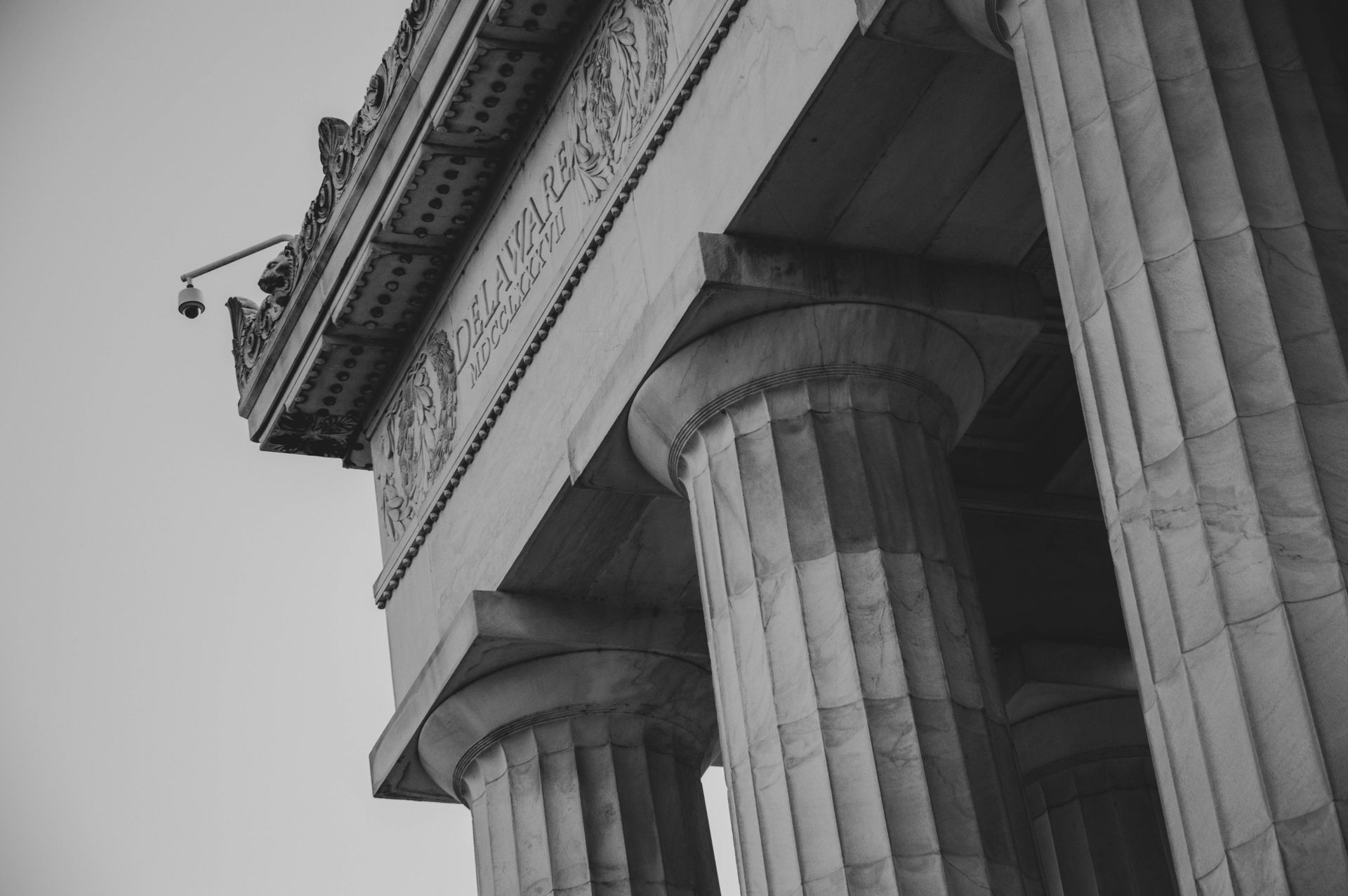 Façade à colonnes d'un édifice fédéral à Washington