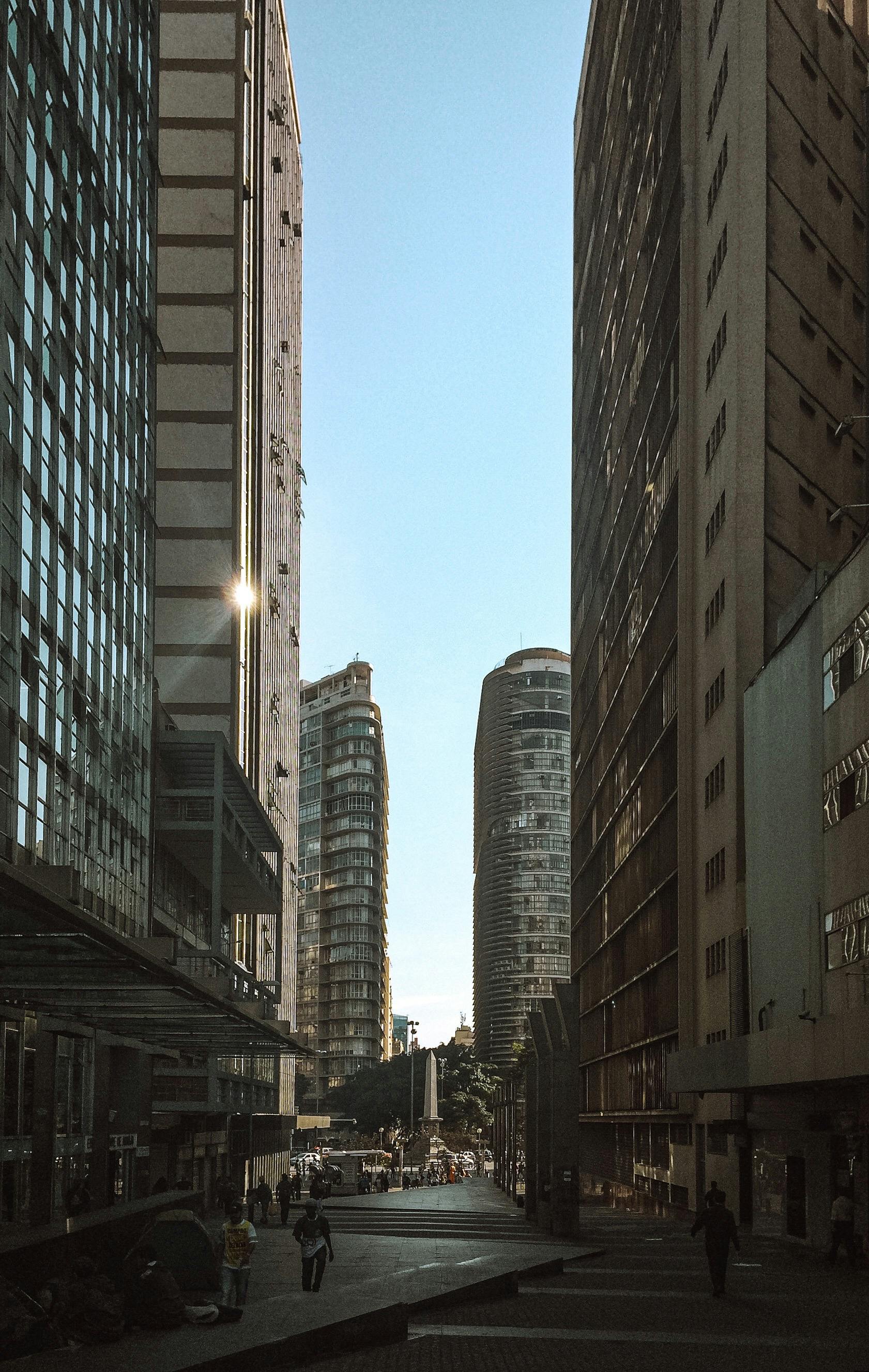 High Rise Buildings Under The Clear Blue Sky · Free Stock Photo